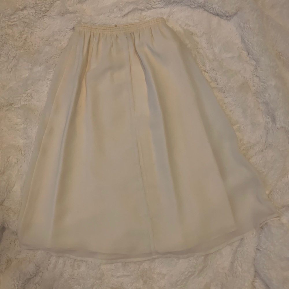 Chiffon midi skirt preloved